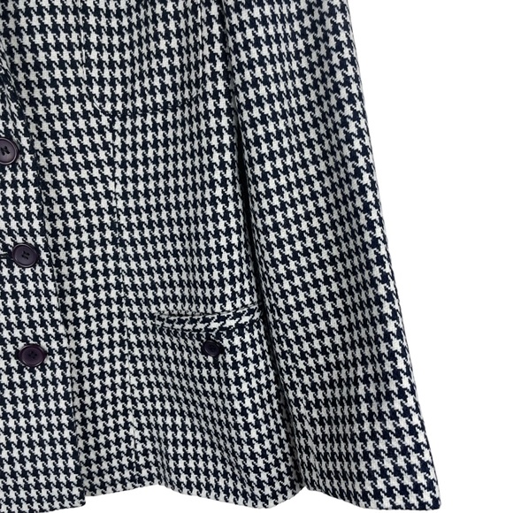 Theme Black & White Houndstooth Blazer in Size Small - Picture 9 of 11